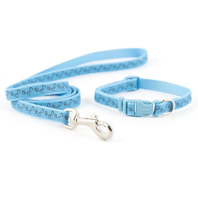 Ancol Small Bite PawBone Col&Lead Blu