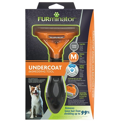 FURminator Undercoat Long Hair Med Dog