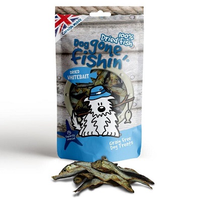 Dog Gone Fishin’ Dried Whitebait