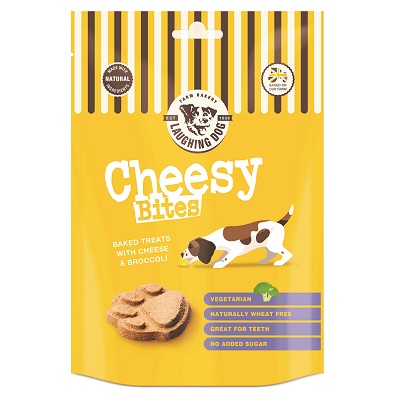 Laughing Dog Wht Free Cheesy Bite 5x125g