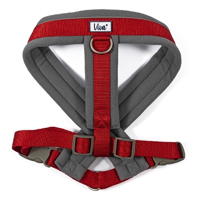 Ancol Viva Pad Harness Red 52-71cm