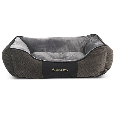 Scruffs Chester Box Bed Grey 90x70cm