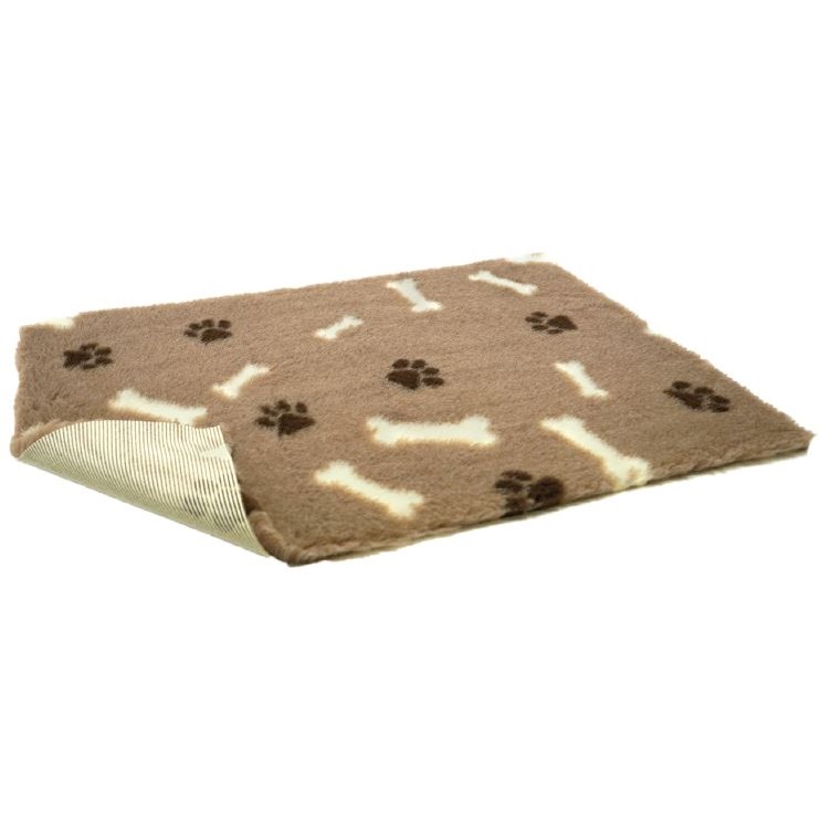 Vetbed Mink Bone/Paws Nonslip 36×24″