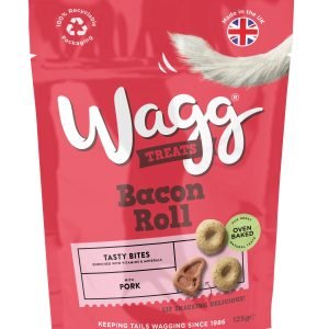 Wagg Bacon Roll Tasty Bites 7x125g