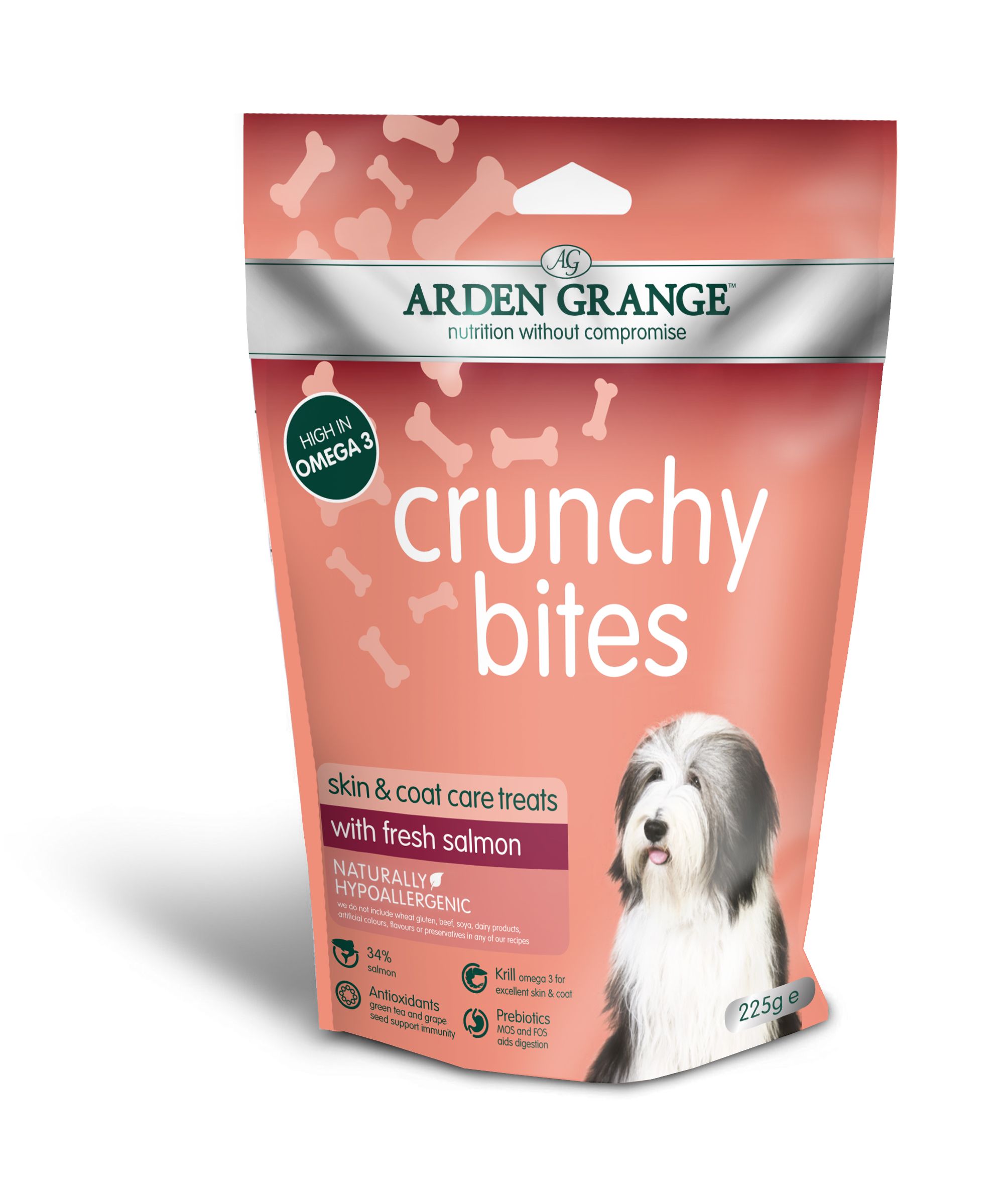 Arden Grange Dog Crunchy Bites Salmon