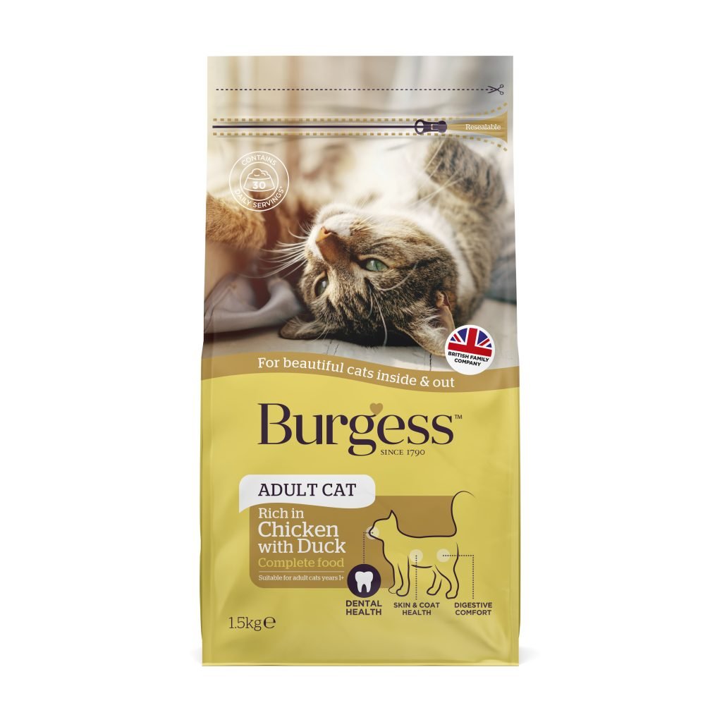 Burgess Adult Cat Chicken & Duck