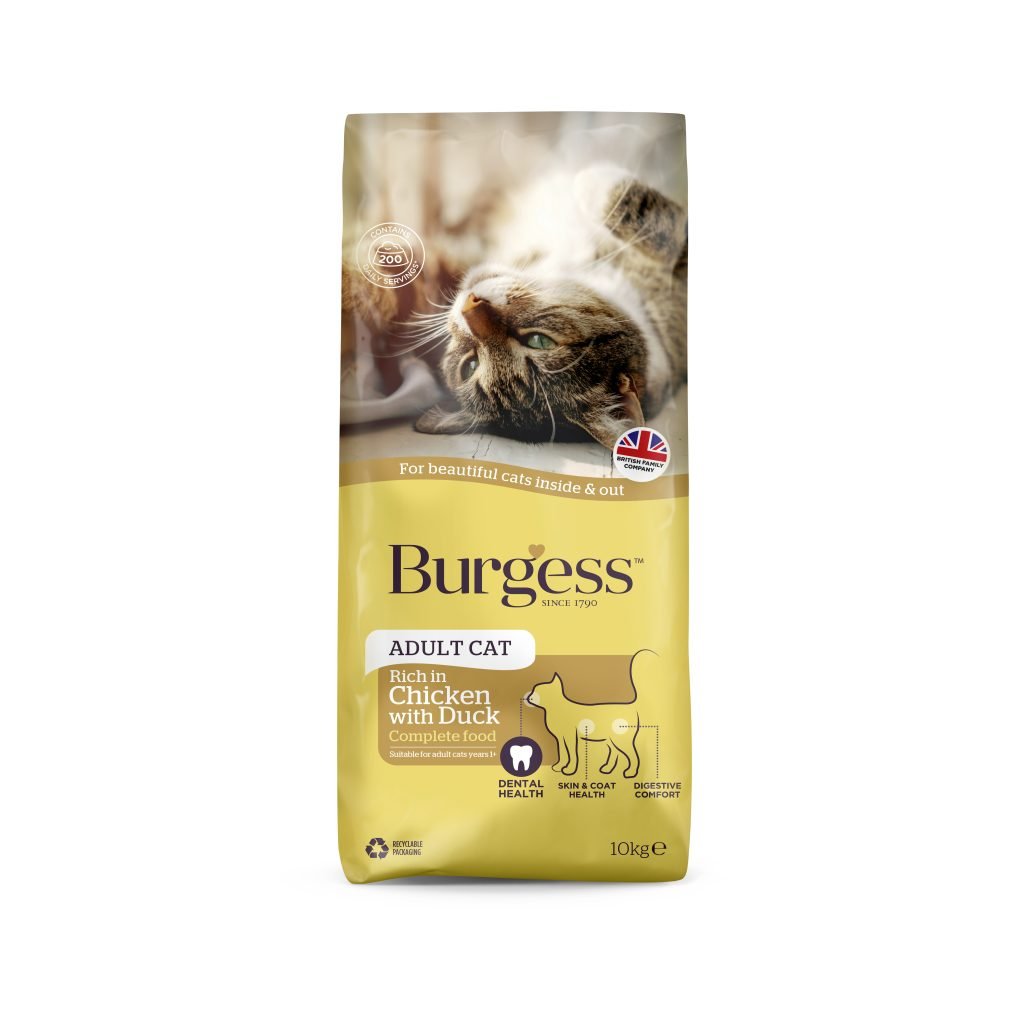 Burgess Adult Cat Chicken & Duck