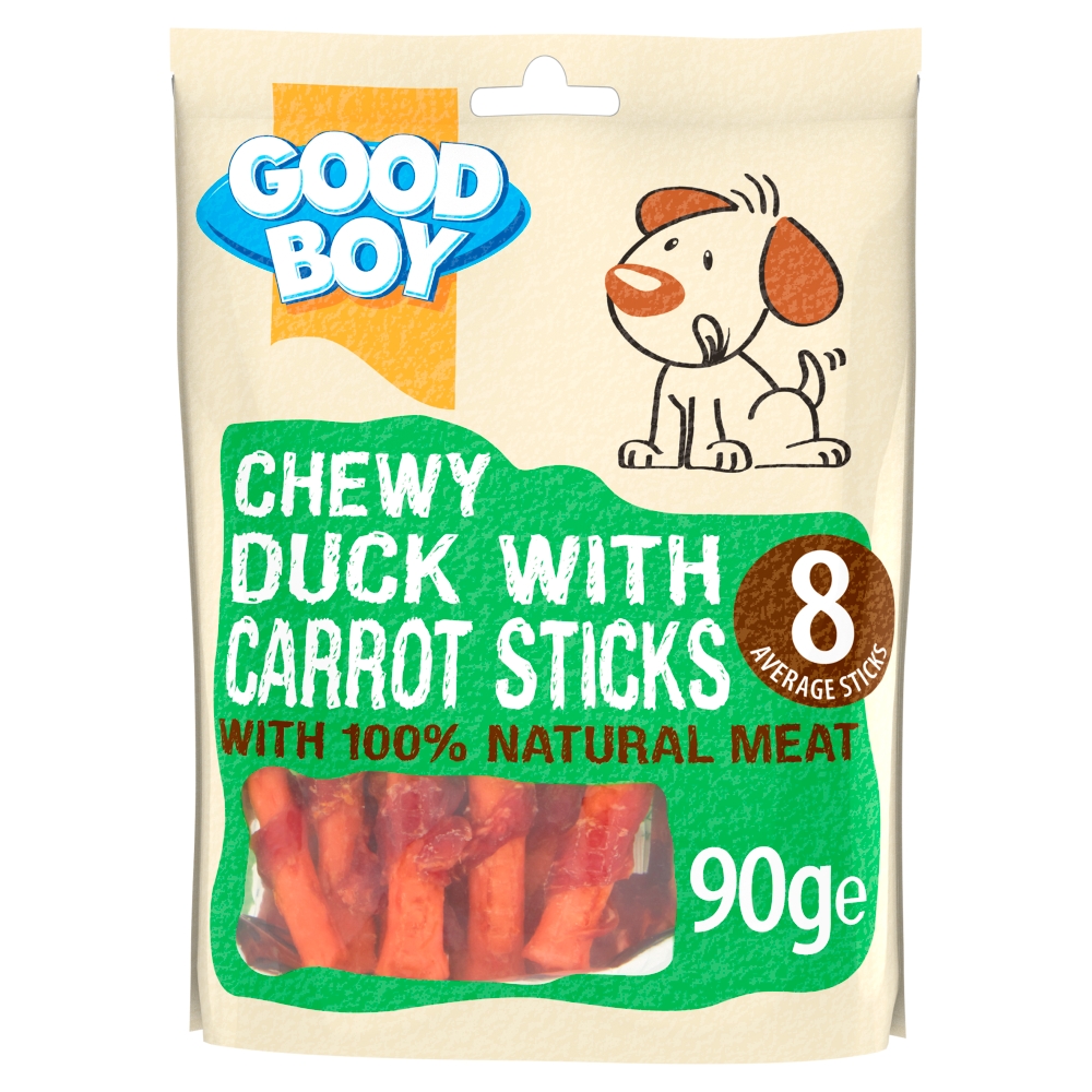 Good Boy Duck with Carrot Sticks 10x90g