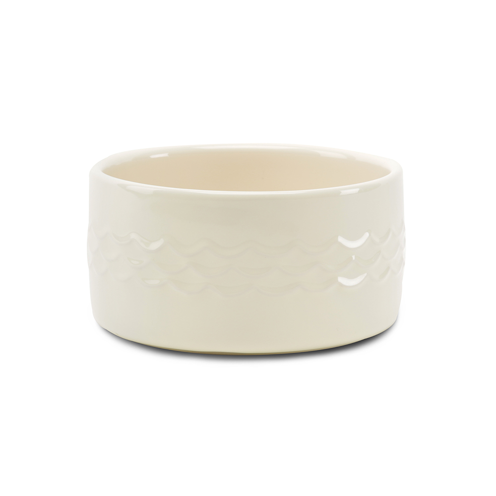 Scruffs Icon Cream Water Bowl 20cm