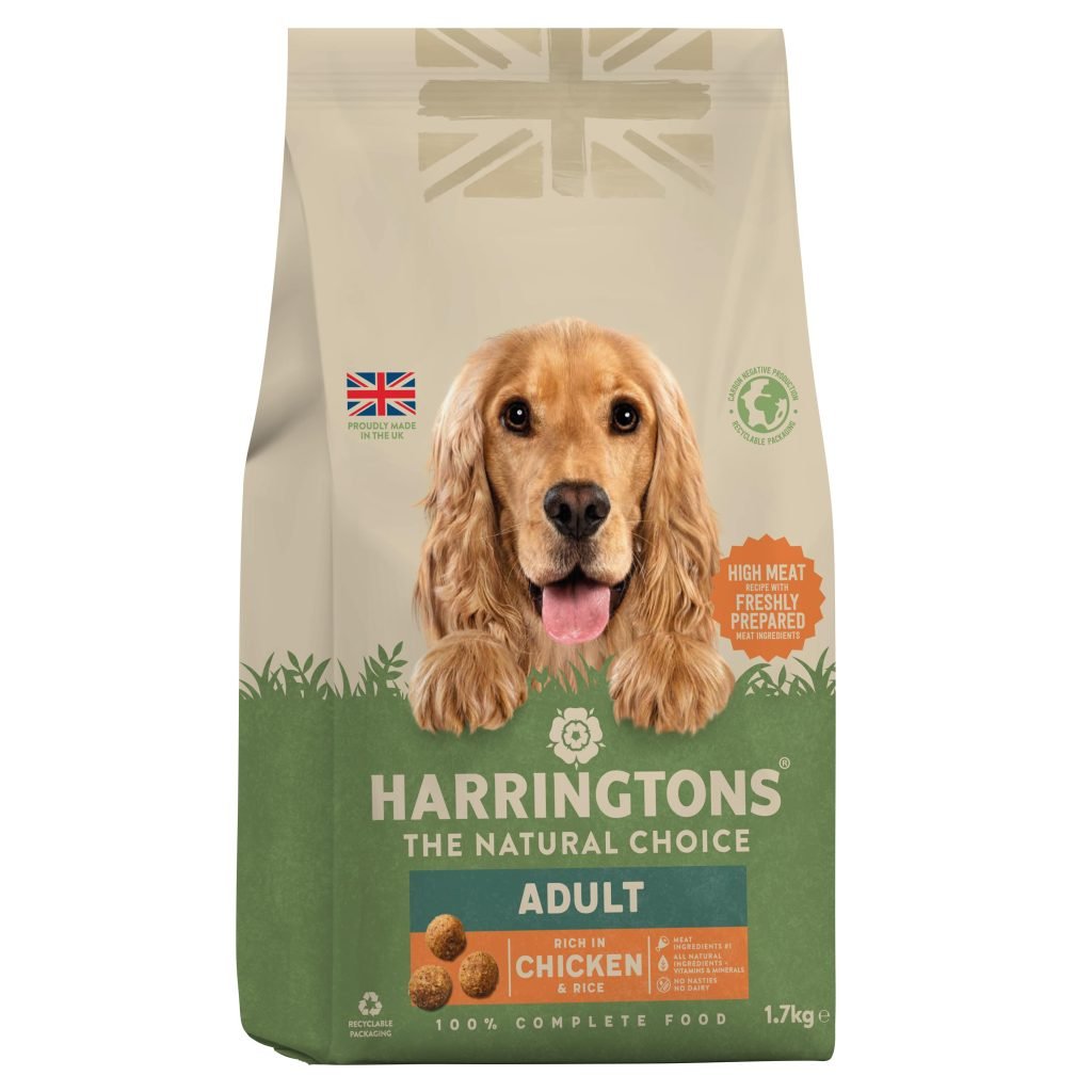 Harringtons Dog Chicken & Rice 4×1.7kg