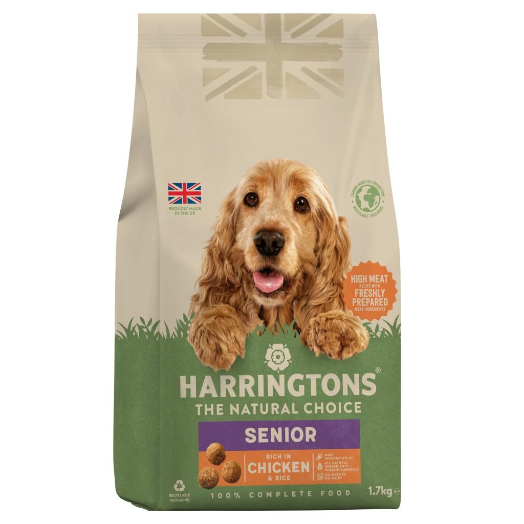 Harringtons Dog Senior Chicken 4×1.7kg