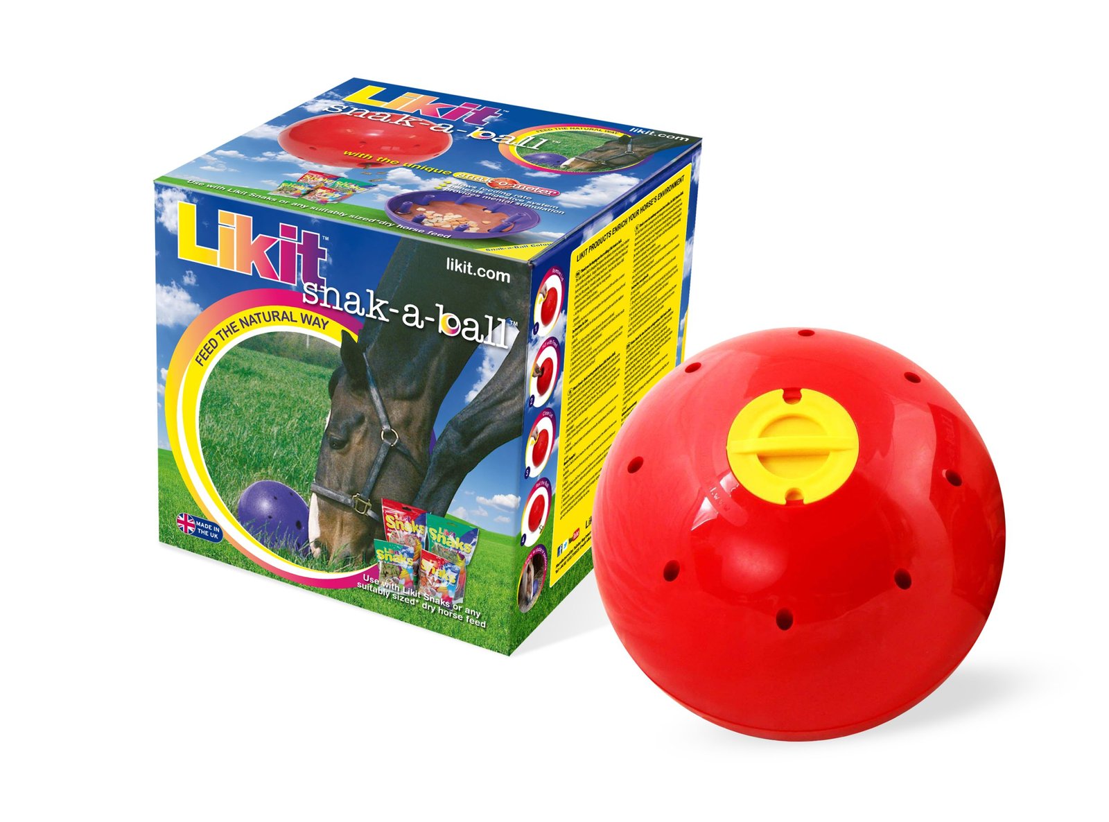 Likit Snak-A-Ball – Red