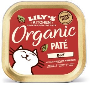 Lilys Kitchen Cat Organic Beef 19x85g
