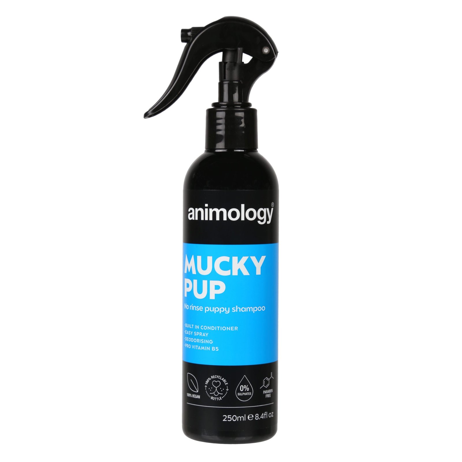 Animology Mucky Pup No Rinse Spry6x250ml