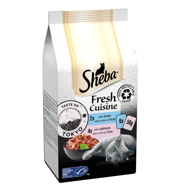 Sheba Pch Fresh Cuisine Fsh CIG 8x6x50g