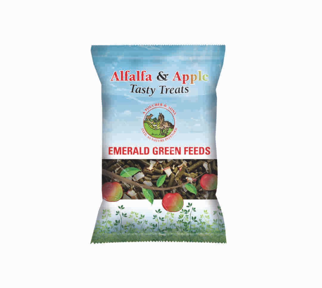 Emerald Green Tasty Treat Alfalfa&Apple