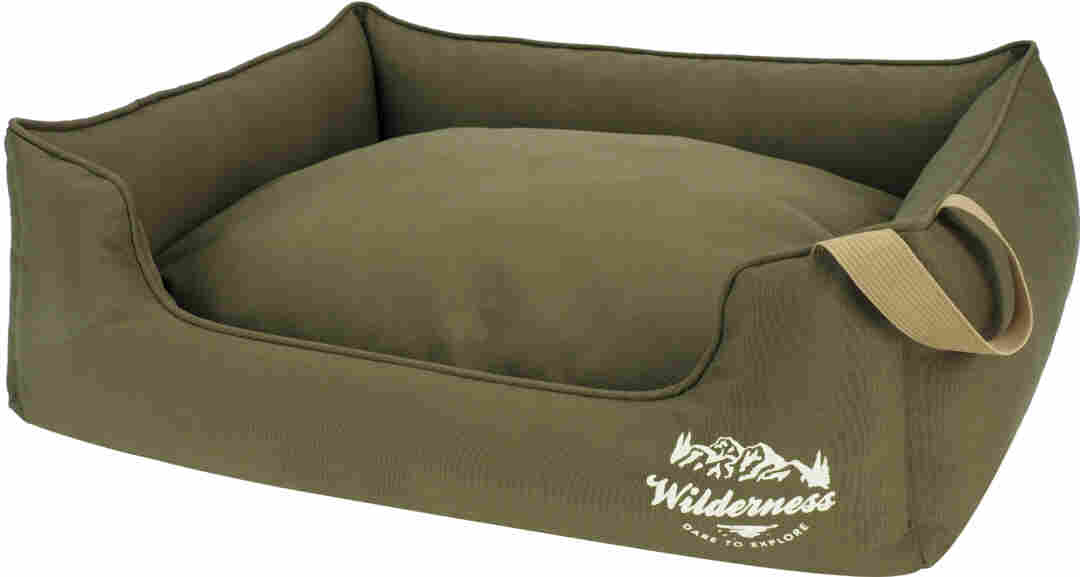 Snug&Cosy Wilderness Olive Rectangle Bed