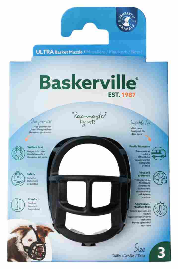 Baskerville Ultra Basket Muzzle Size 3