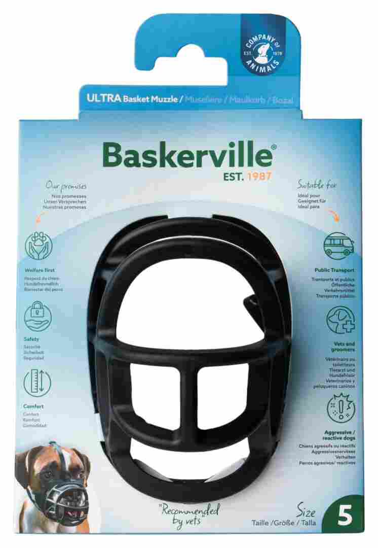 Baskerville Ultra Basket Muzzle Size 5