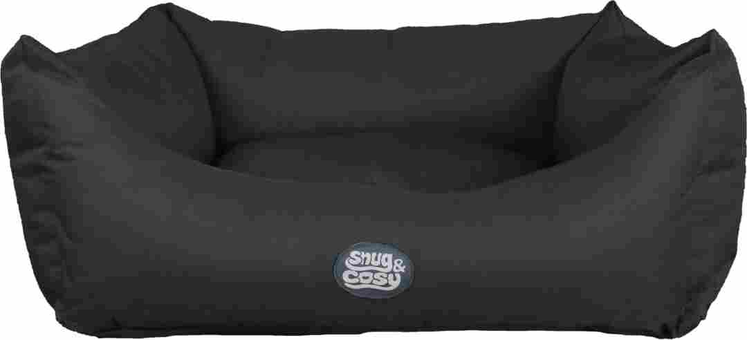 Snug&Cosy Pescara Black Rectangle Bed