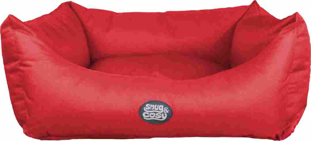 Snug&Cosy Pescara Red Rectangle Bed