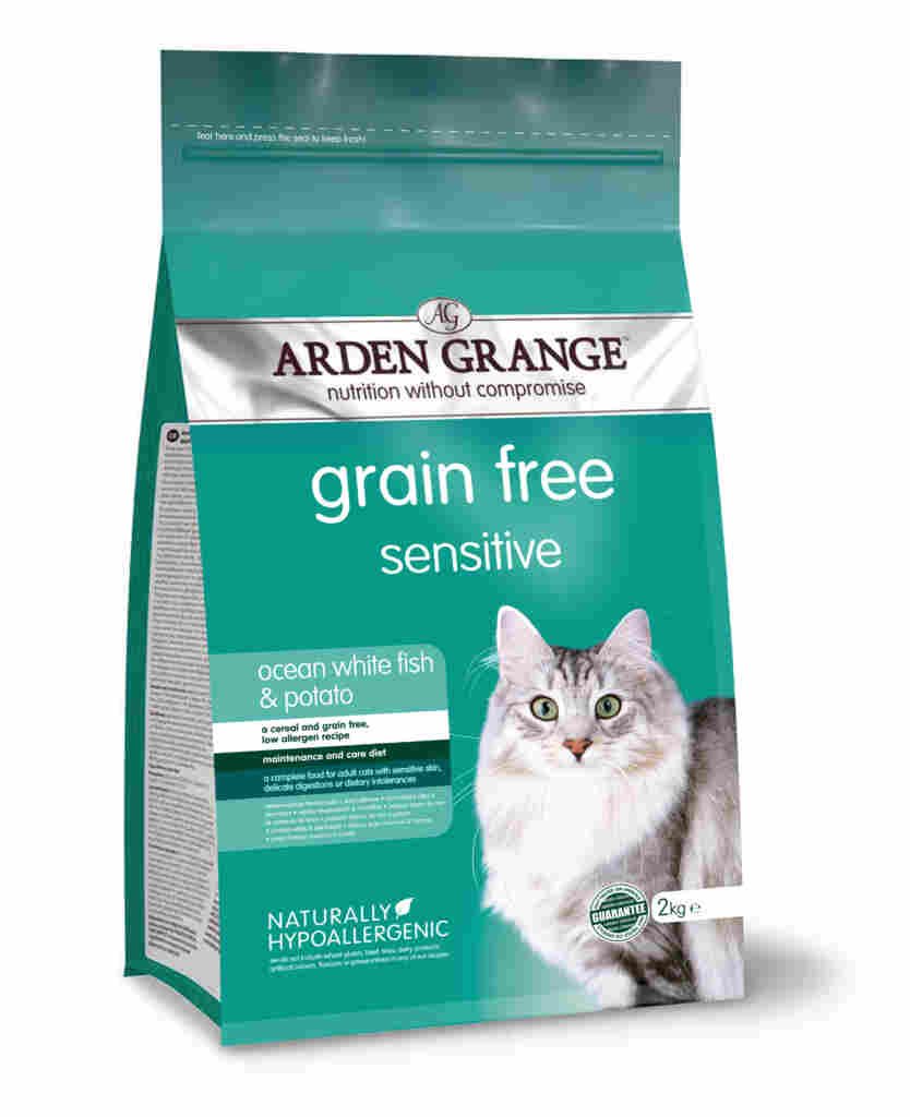 Arden Grange Cat GF Sens OFish&Pot 6x2kg