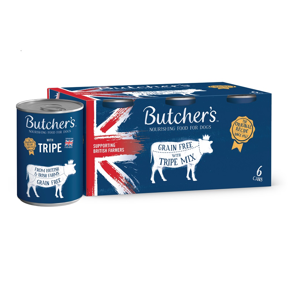 Butchers Tins Tripe GF Mix 4x6x400g