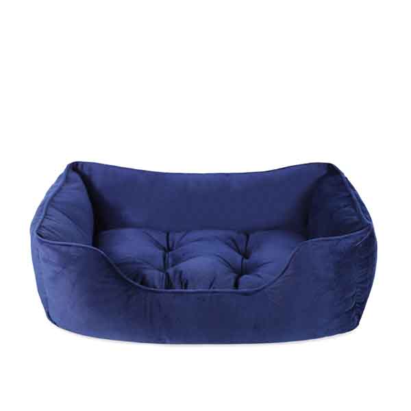 Rosewood 40 Winks Velvet Navy Box Bed