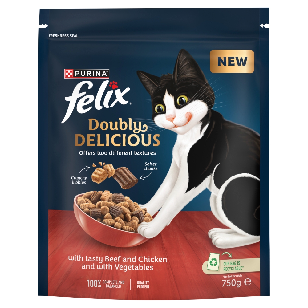 Felix Dry Adult Dbl Delicious BfCh4x750g