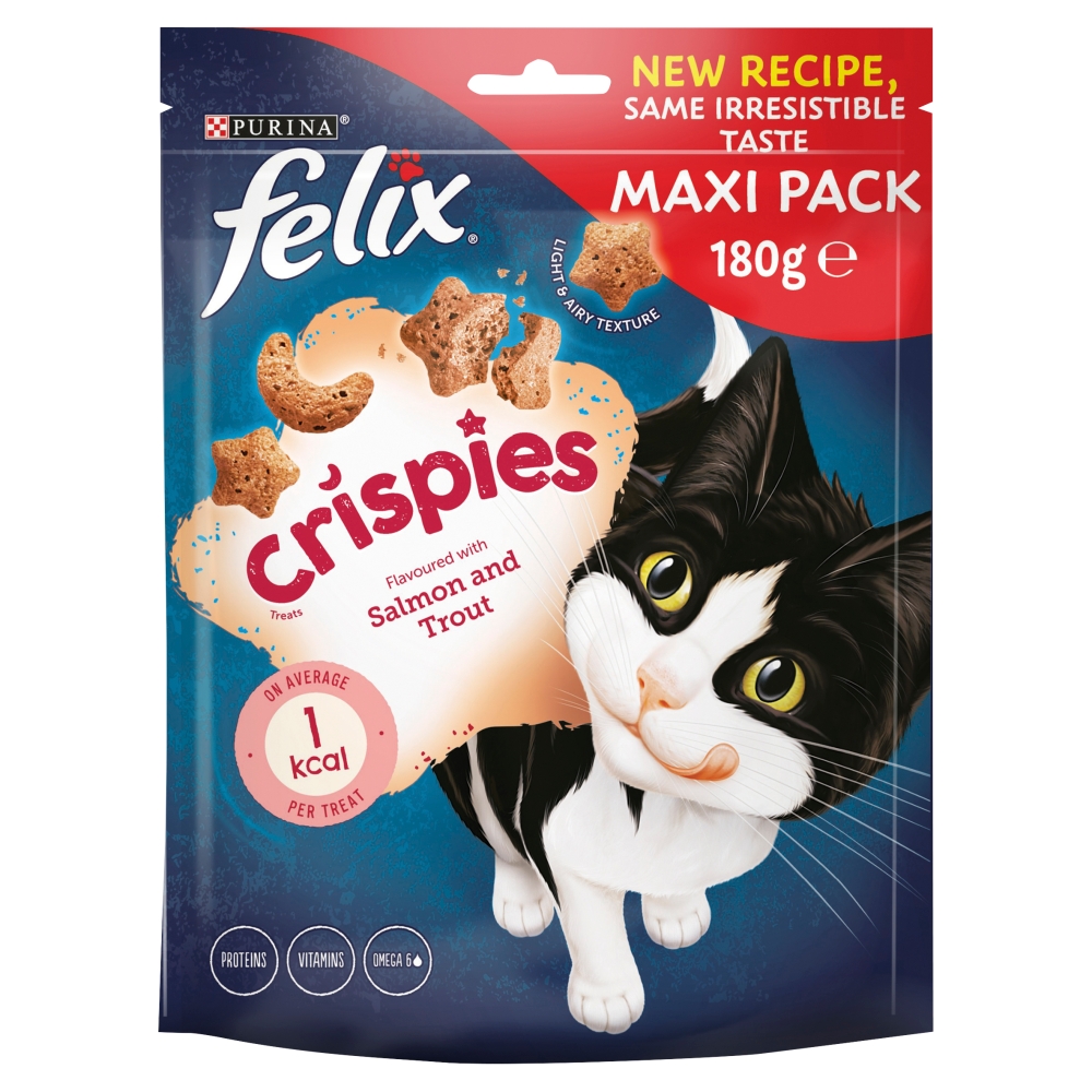 Felix Crispies Salmon & Trout 5x180g