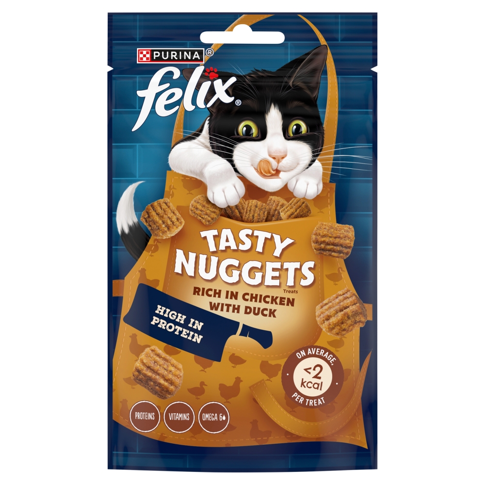 Felix Tasty Nuggets Chicken & Duck 8x50g