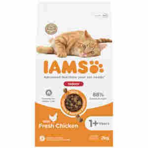 Iams Cat Adult Indoor Chk 2x2kg