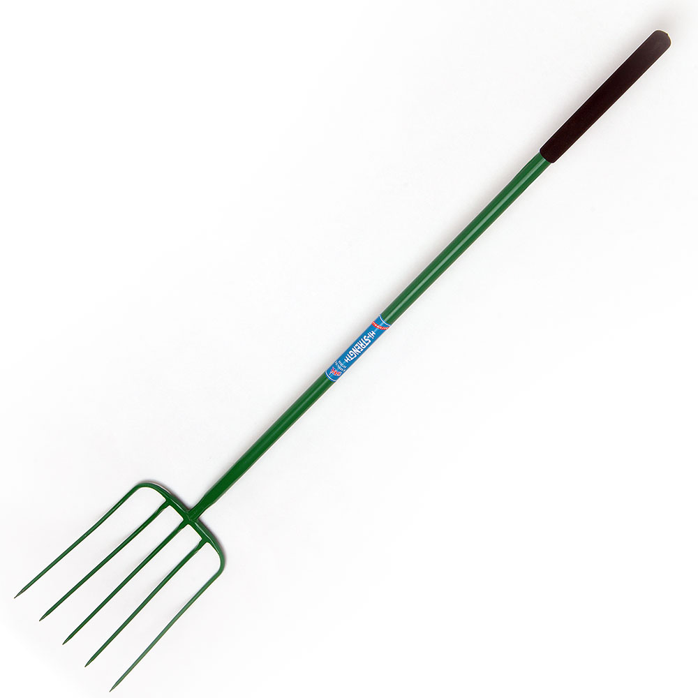 FynaLite Manure Fork 5 Prong Long Handle