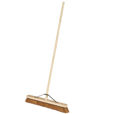 Soft Natural Coco Platform Broom Head24″