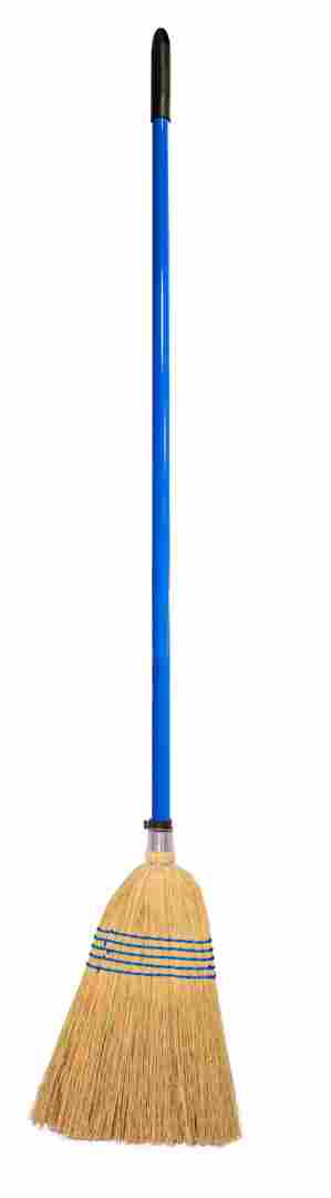 Red Gorilla Stand Corn Broom Handle Blu