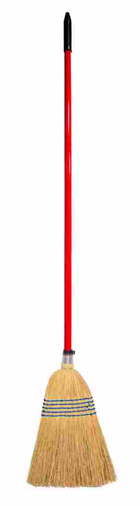 Red Gorilla Stand Corn Broom Handle Red