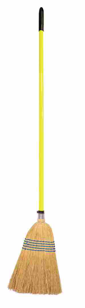 Red Gorilla Stand Corn Broom Handle Yell