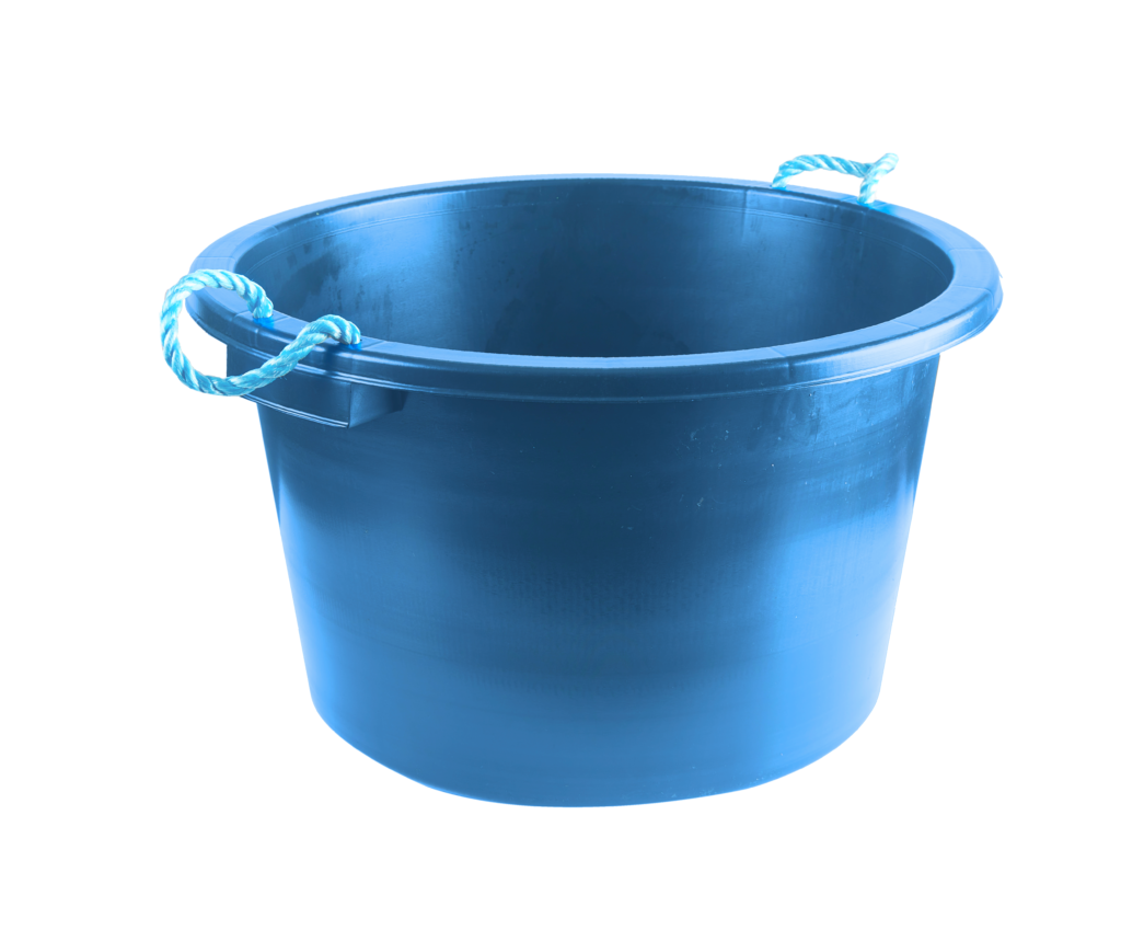 Rope Handle Tub Blue 75 L