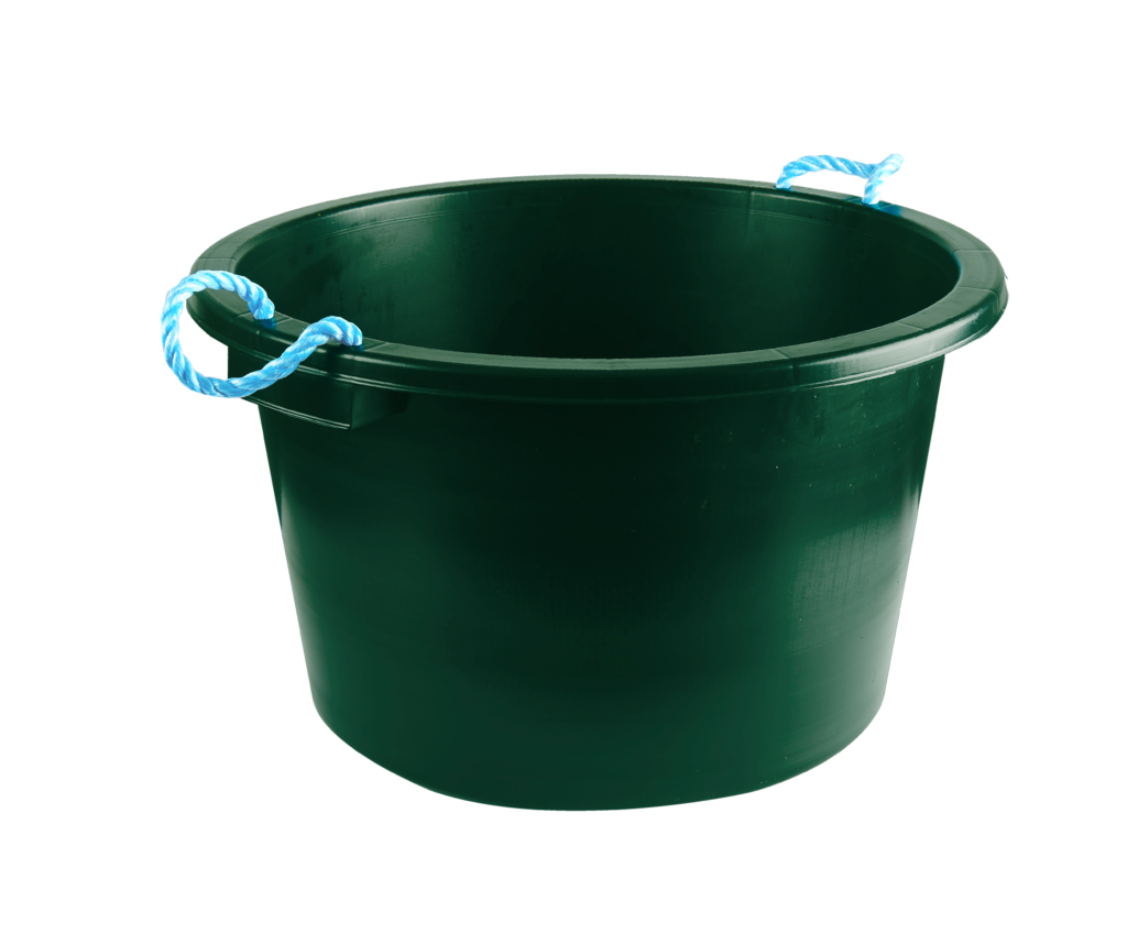 Rope Handle Tub Green 75 L