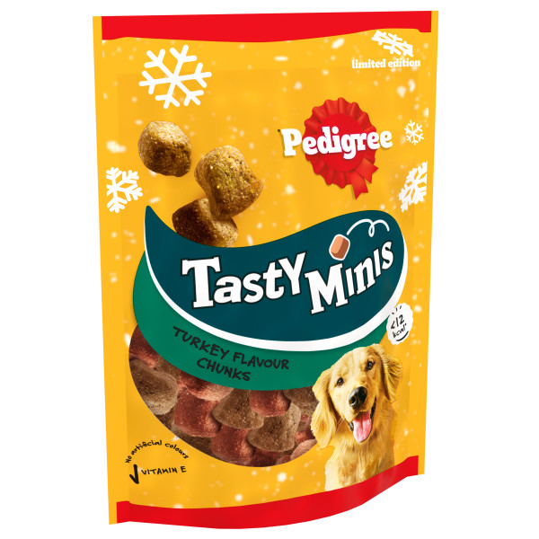 Pedigree Xmas Minis Chewy Turkey 8x130g