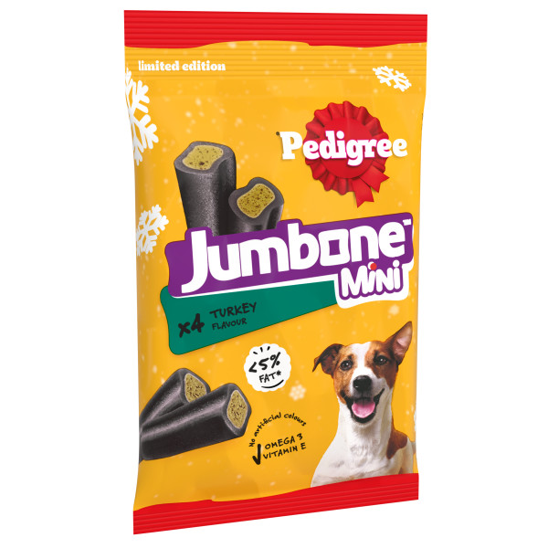 Pedigree Xmas Jumbone Mini Turkey 4×8